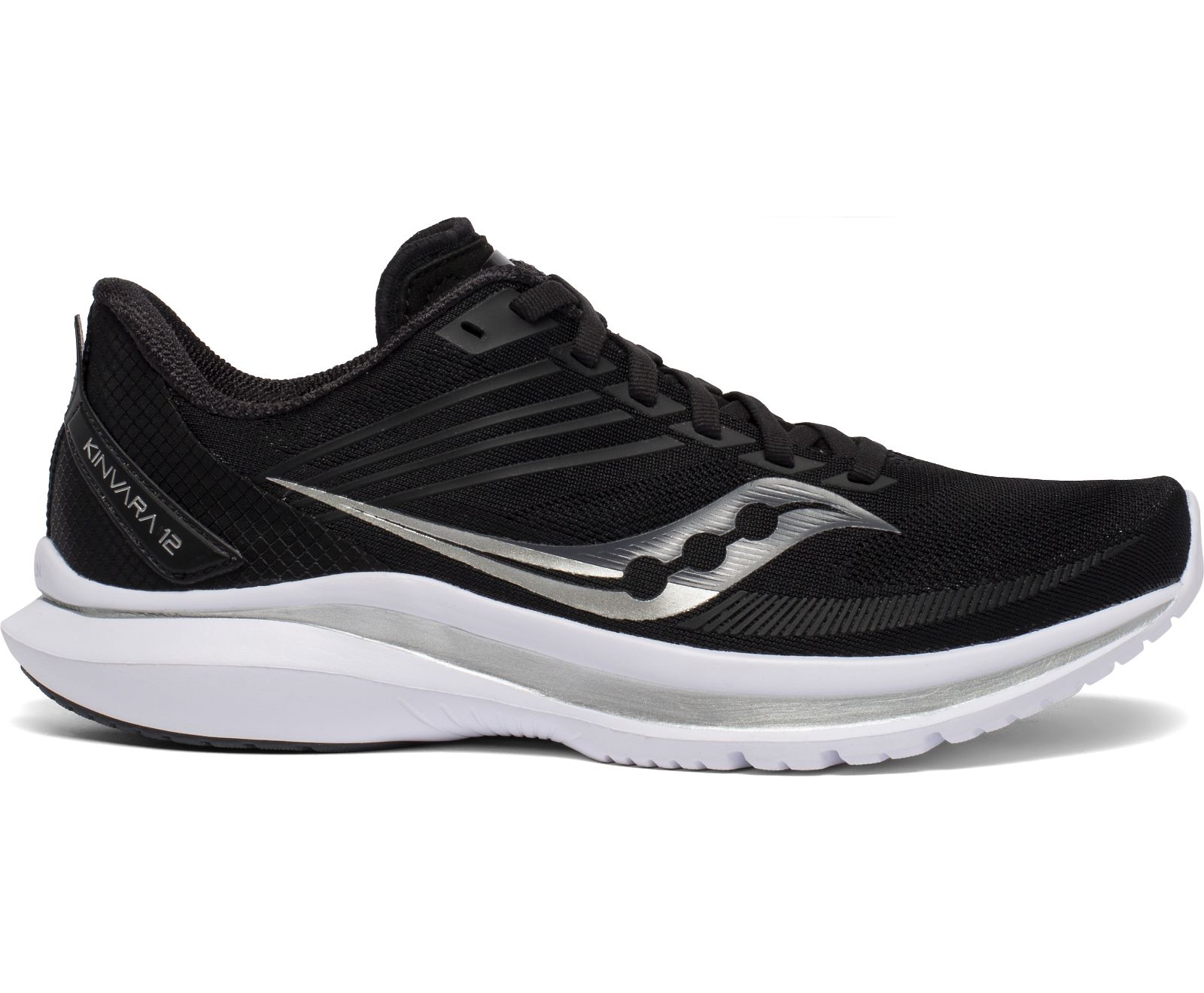 Saucony Kinvara 12 Hardloopschoenen Dames Zwart Zilver | LUZ459638