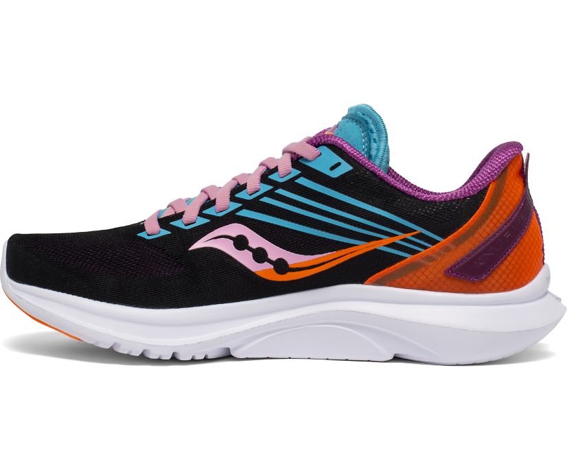 Saucony Kinvara 12 Hardloopschoenen Dames Zwart Paars Oranje | NZS765910