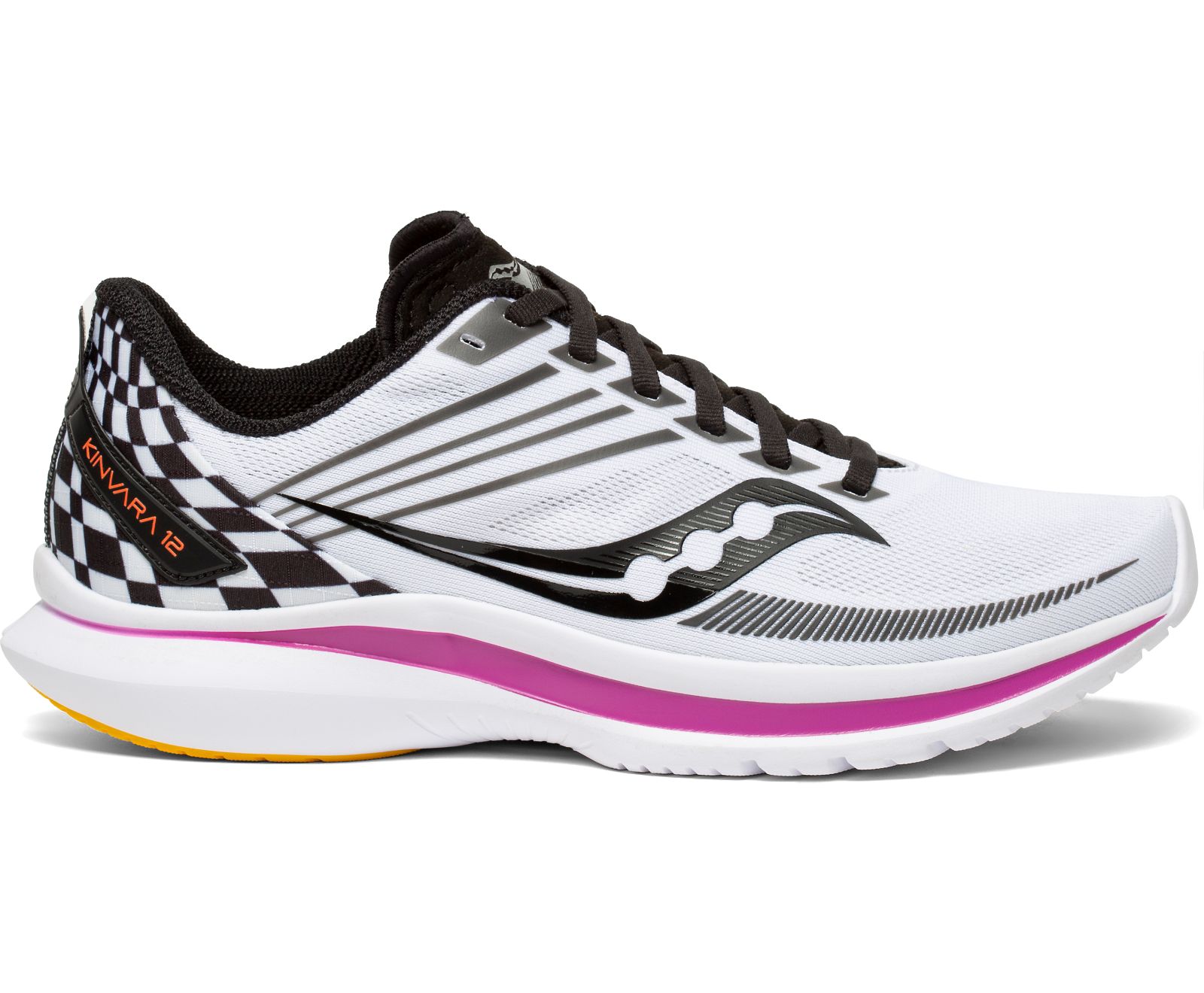 Saucony Kinvara 12 Hardloopschoenen Dames Wit Zwart | WRN793215