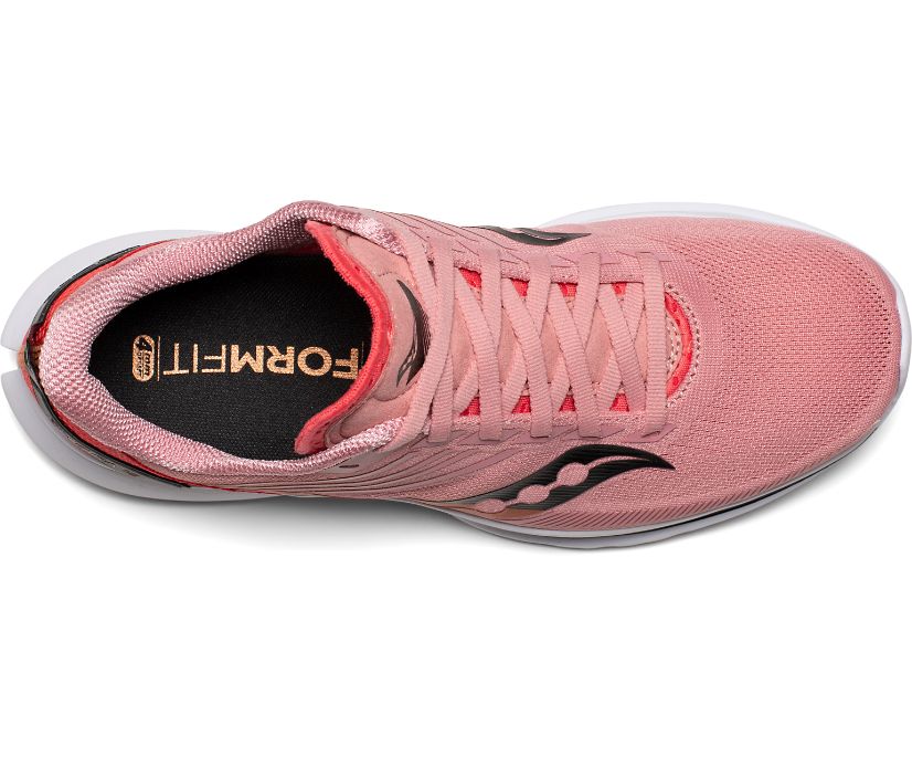 Saucony Kinvara 12 Hardloopschoenen Dames Roze Rood | WUS032495