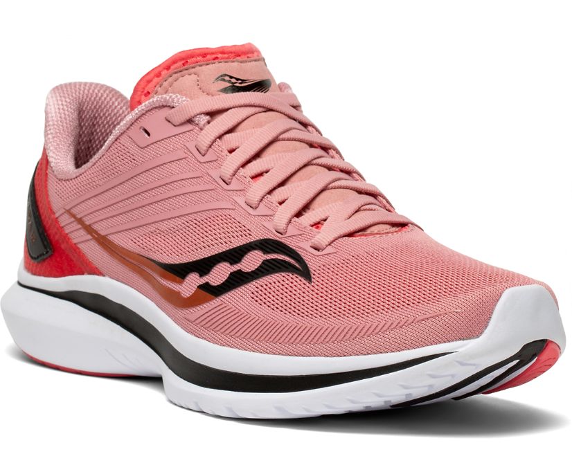 Saucony Kinvara 12 Hardloopschoenen Dames Roze Rood | WUS032495