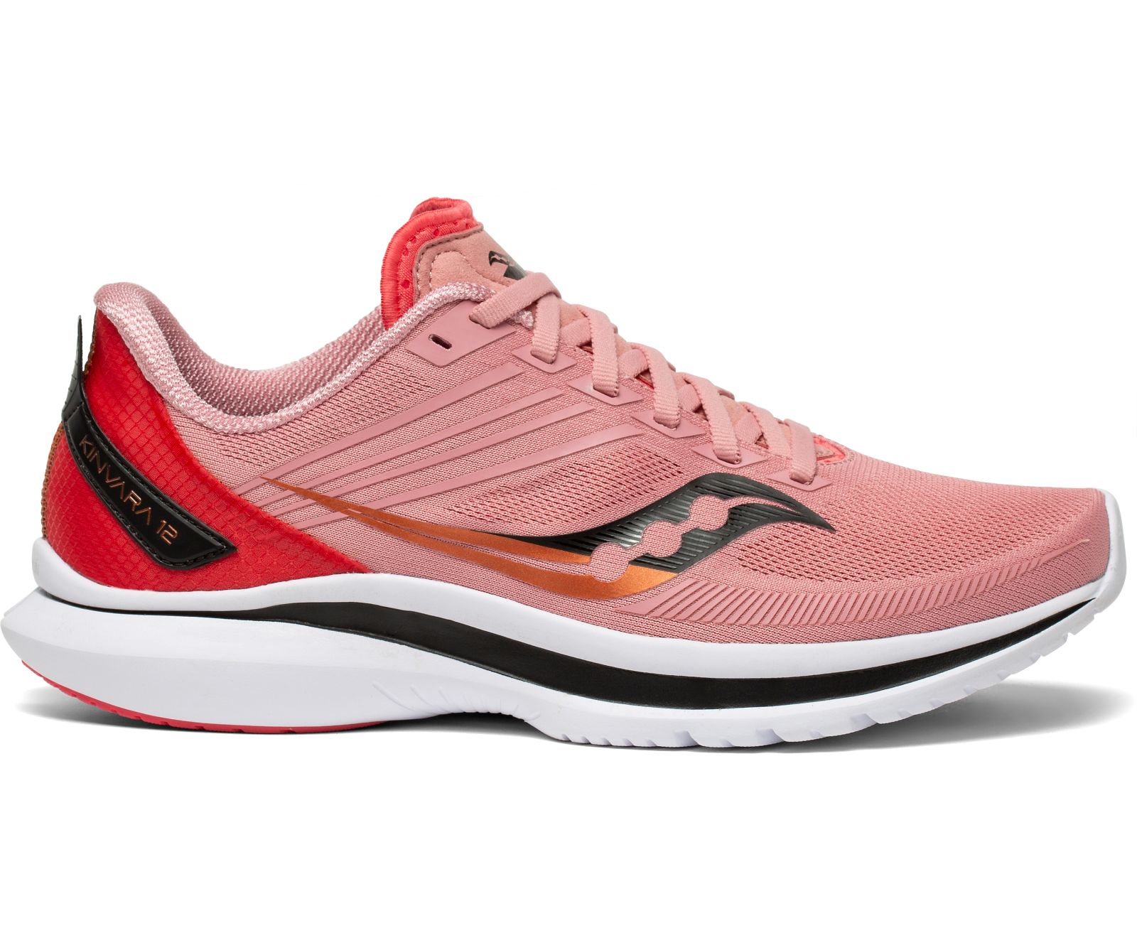 Saucony Kinvara 12 Hardloopschoenen Dames Roze Rood | WUS032495