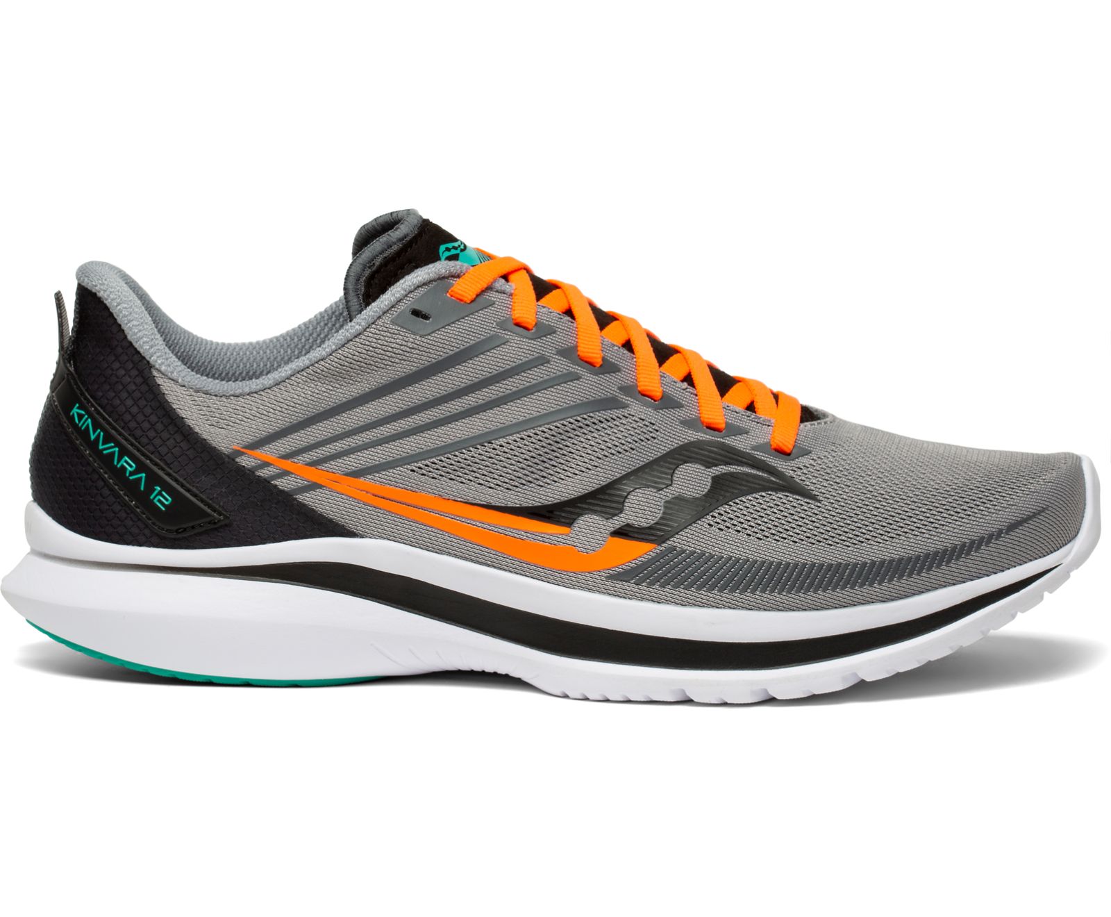 Saucony Kinvara 12 Hardloopschoenen Heren Grijs Zwart | DUX690752