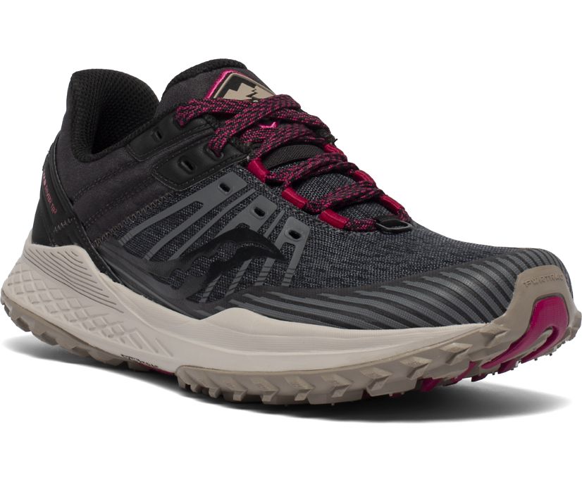 Saucony Mad River Tr 2 Trailrunning Schoenen Dames Grijs Zwart | 024-BGTAMH