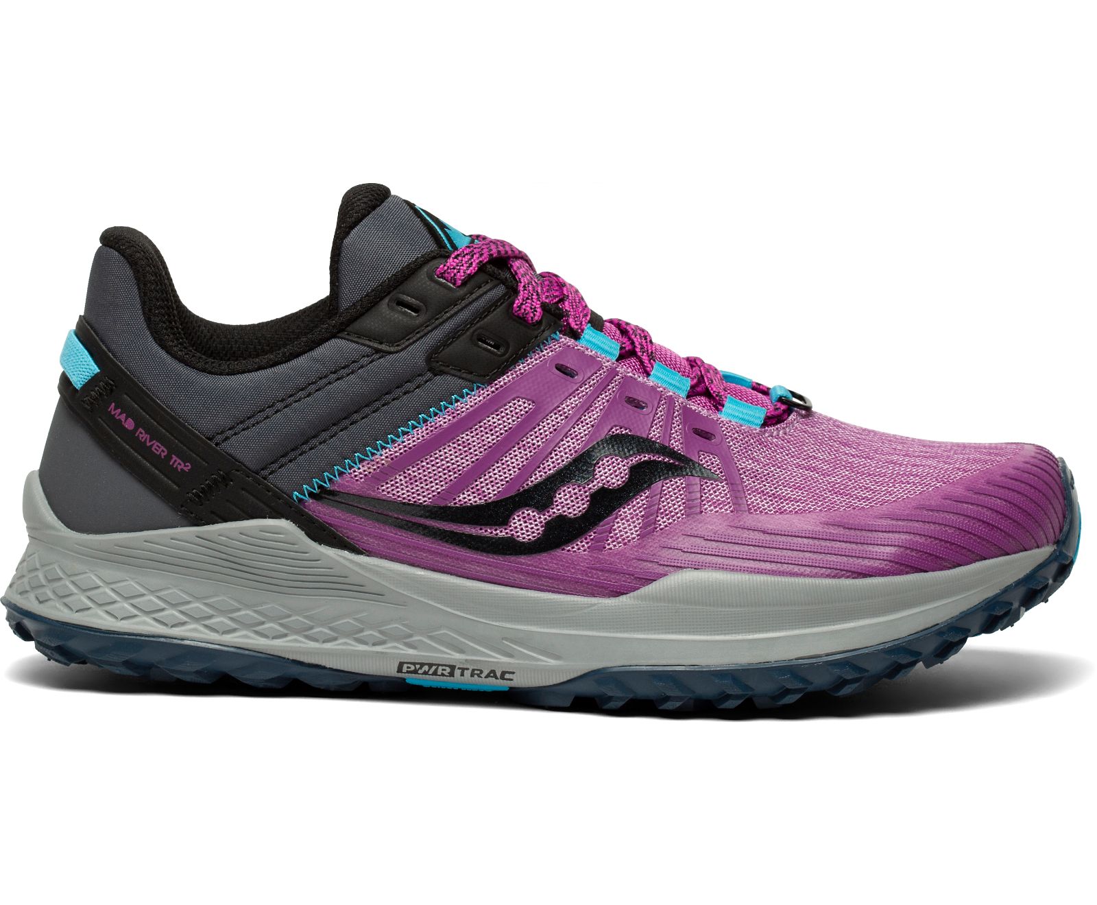 Saucony Mad River Tr 2 Trailrunning Schoenen Dames Paars Grijs | 069-UOEMPT