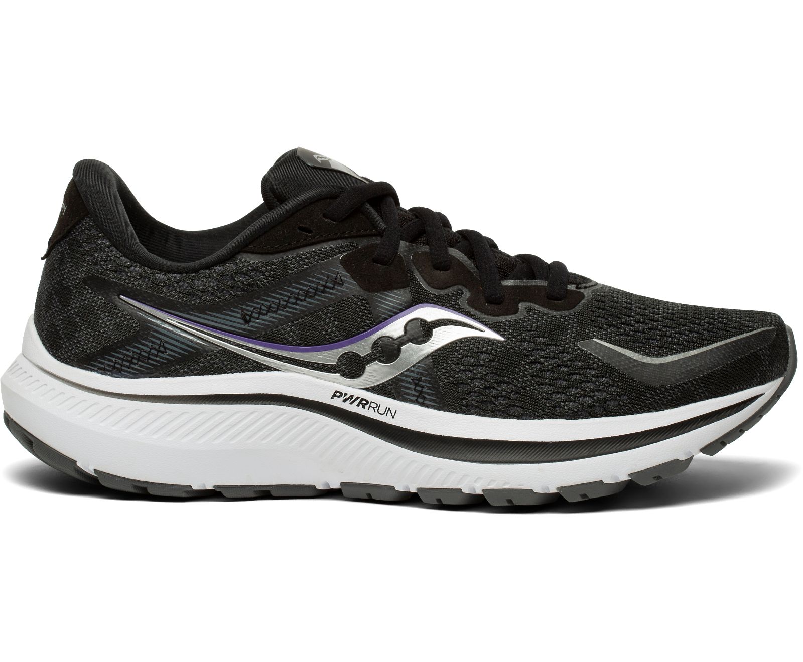 Saucony Omni 20 Brede Hardloopschoenen Dames Zwart Wit | BCG403281