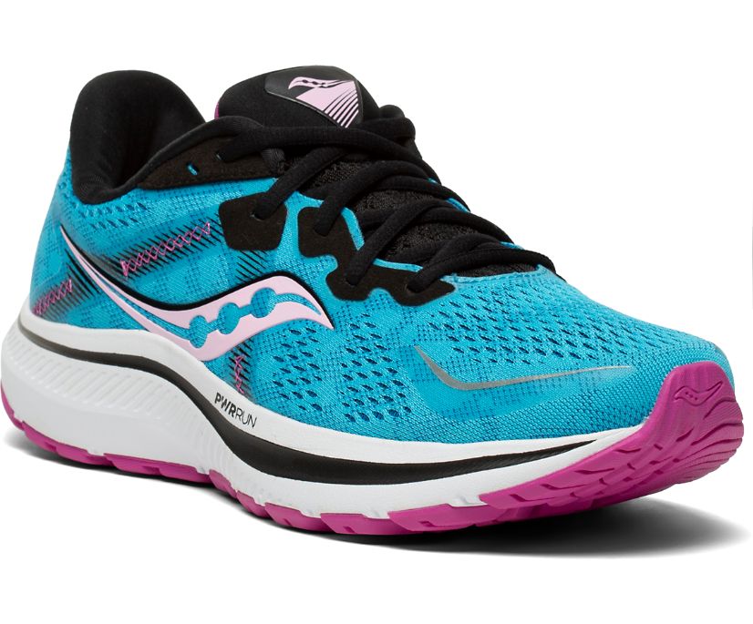 Saucony Omni 20 Hardloopschoenen Dames Blauw Zwart | AYQ608921