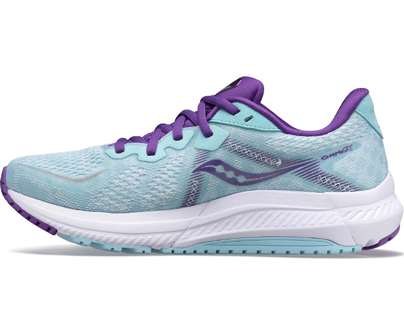 Saucony Omni 20 Hardloopschoenen Dames Turquoise Paars | VEQ532817