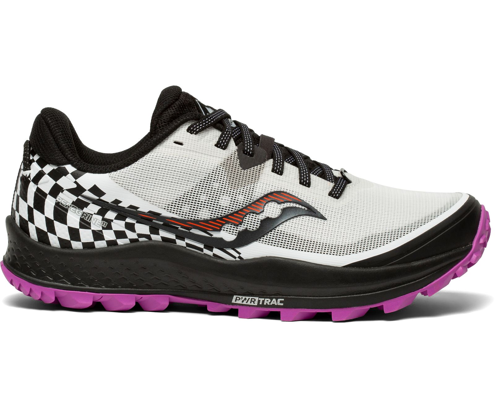 Saucony Peregrine 11 Trailrunning Schoenen Dames Zilver Paars | 573-UAKDFJ