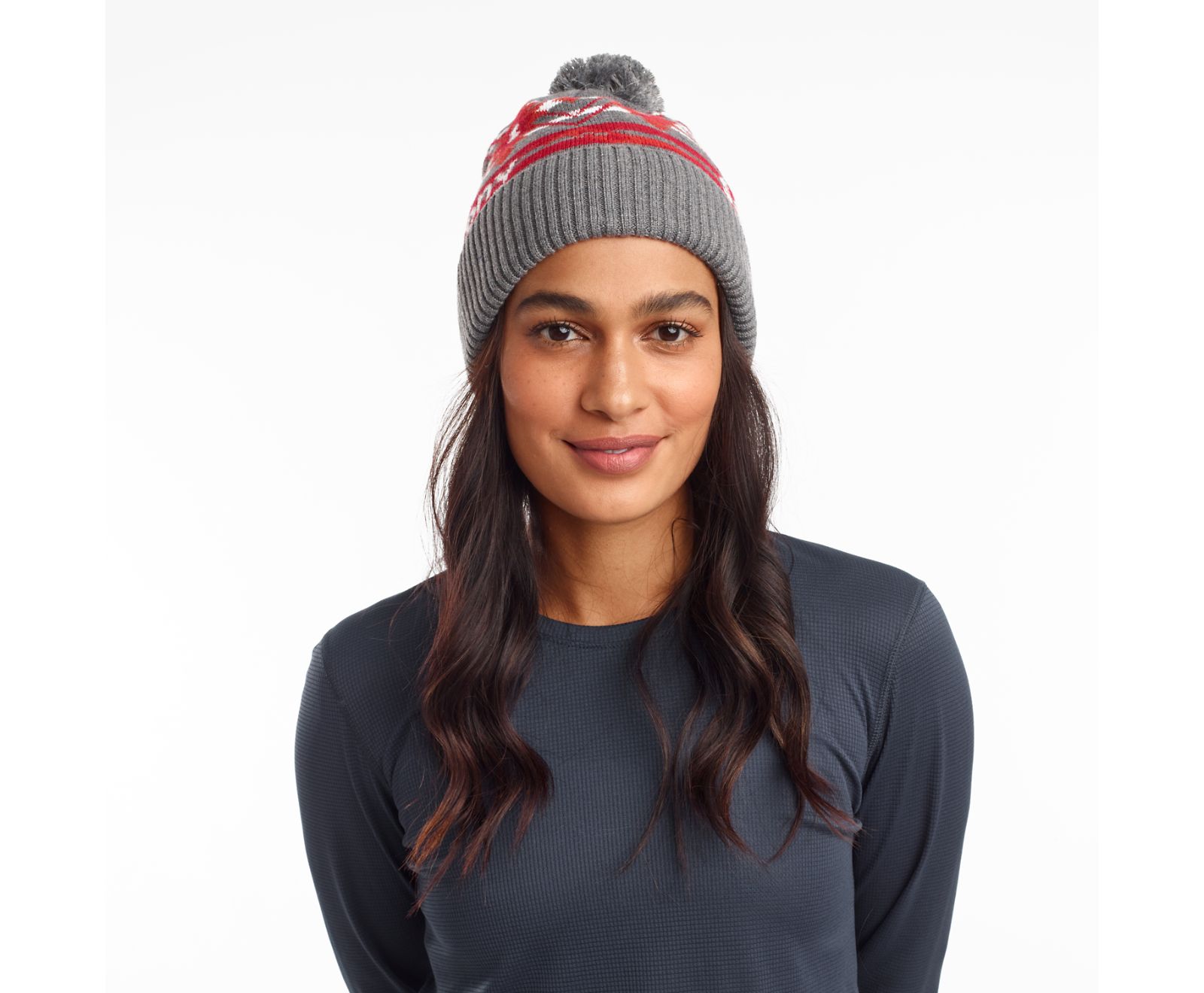 Saucony Rested Pom Beanies Heren Lichtgrijs | BLQ547910