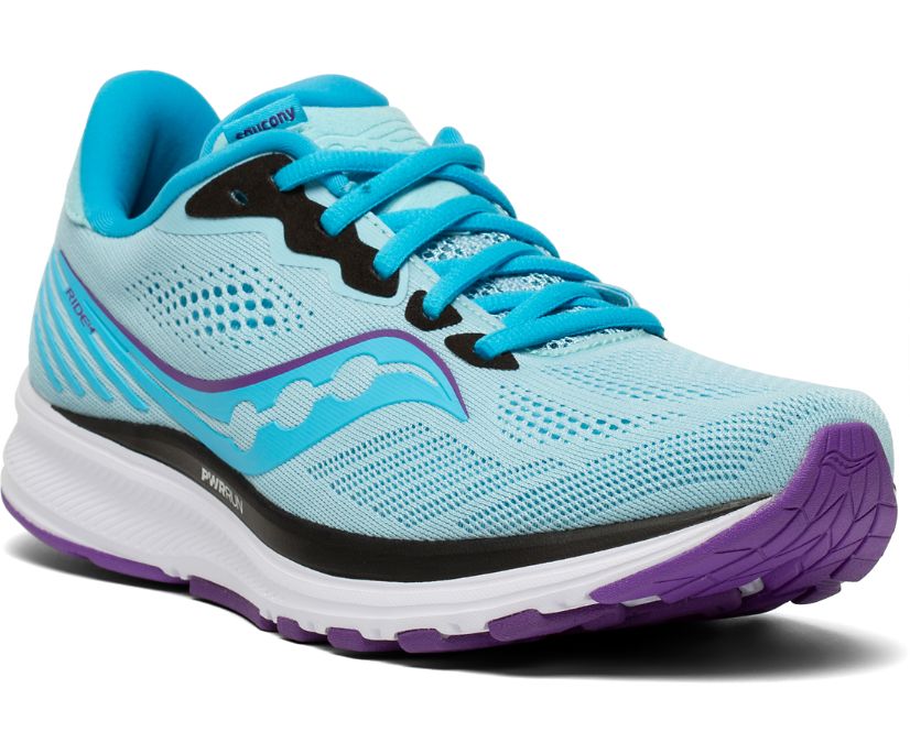 Saucony Ride 14 Hardloopschoenen Dames Blauw | UXN850672