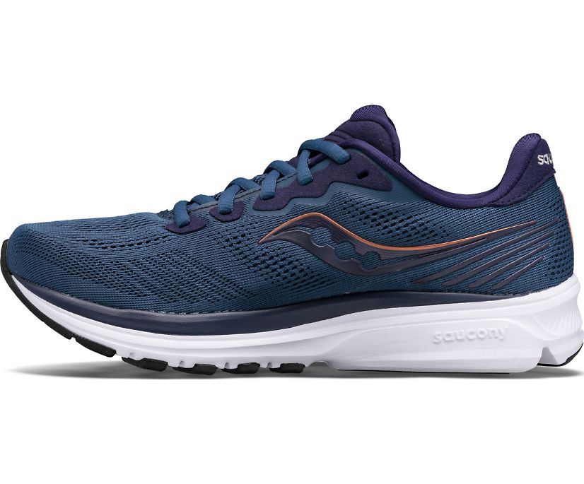 Saucony Ride 14 Hardloopschoenen Dames Donkerblauw | VNC579201