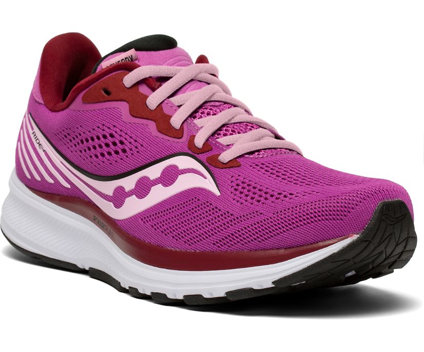 Saucony Ride 14 Hardloopschoenen Dames Paars | PJX758146