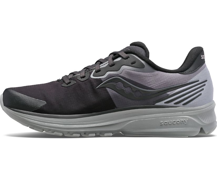 Saucony Ride 14 Runshield Hardloopschoenen Dames Zwart Grijs | AZF369875