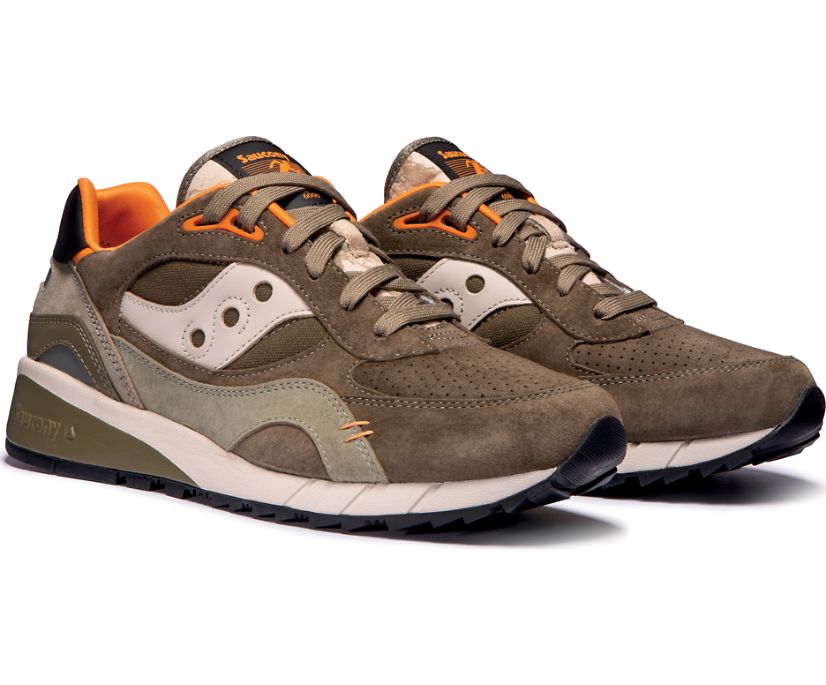 Saucony Shadow 6000 Destination Unknown Originals Dames Olijfgroen Oranje | AKG543190