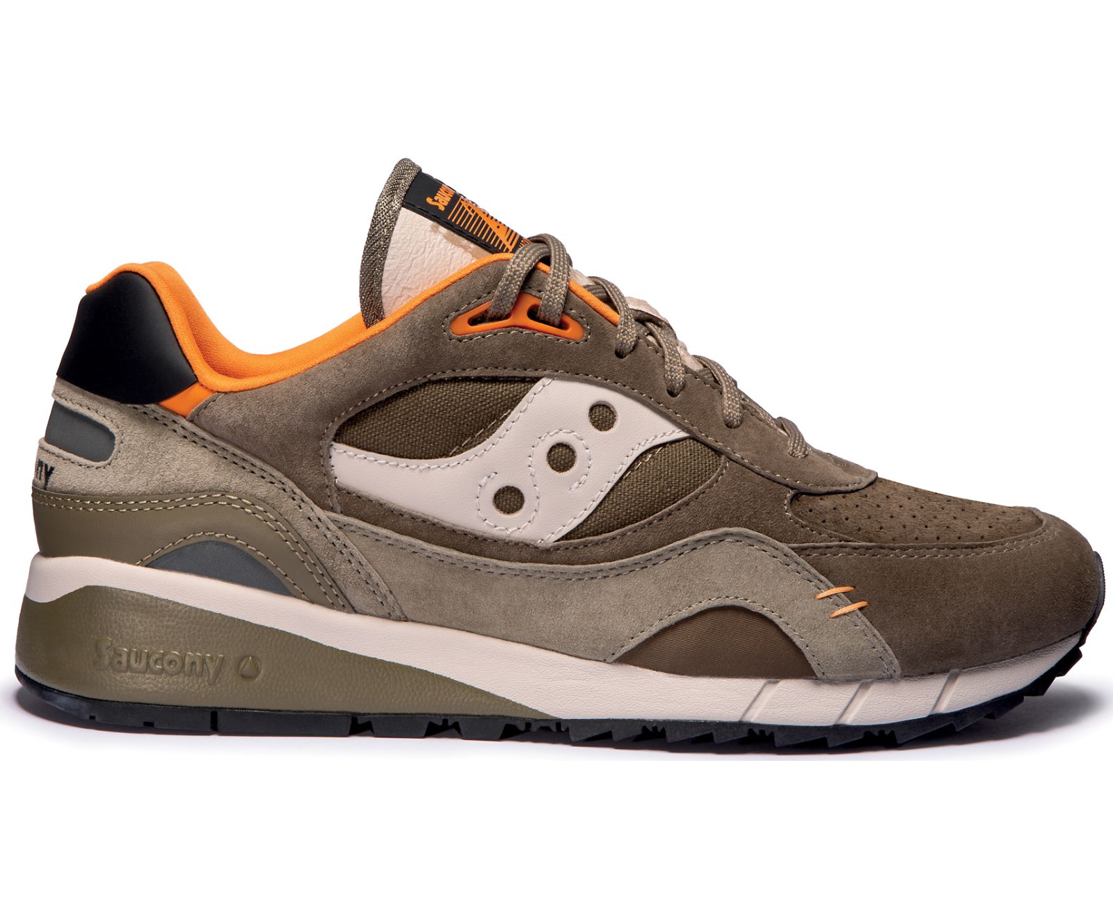 Saucony Shadow 6000 Destination Unknown Originals Dames Olijfgroen Oranje | AKG543190