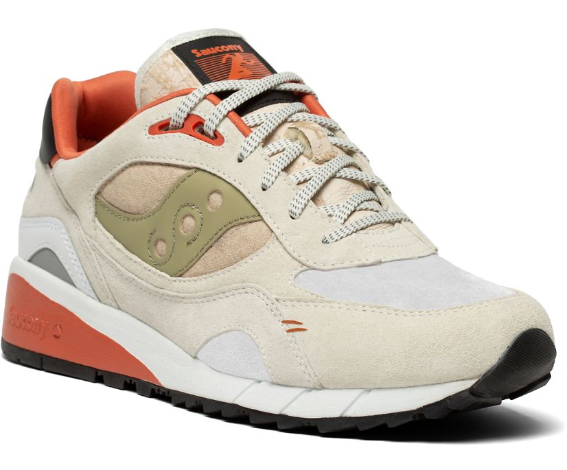 Saucony Shadow 6000 Destination Unknown Originals Dames Wit Beige Oranje | FRB137809