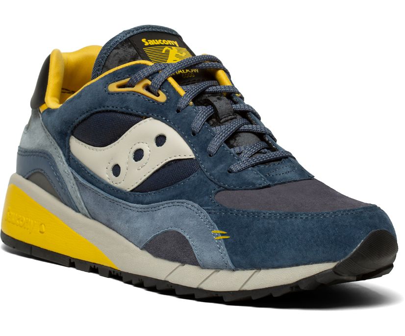 Saucony Shadow 6000 Destination Unknown Originals Dames Donkerblauw Geel | PLG582914