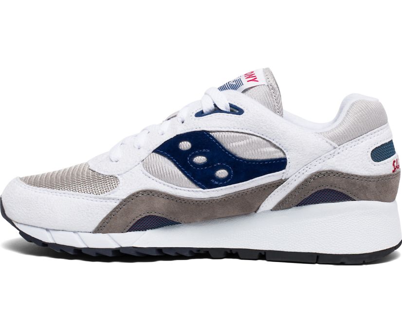 Saucony Shadow 6000 Originals Dames Wit Grijs Donkerblauw | HBD614972