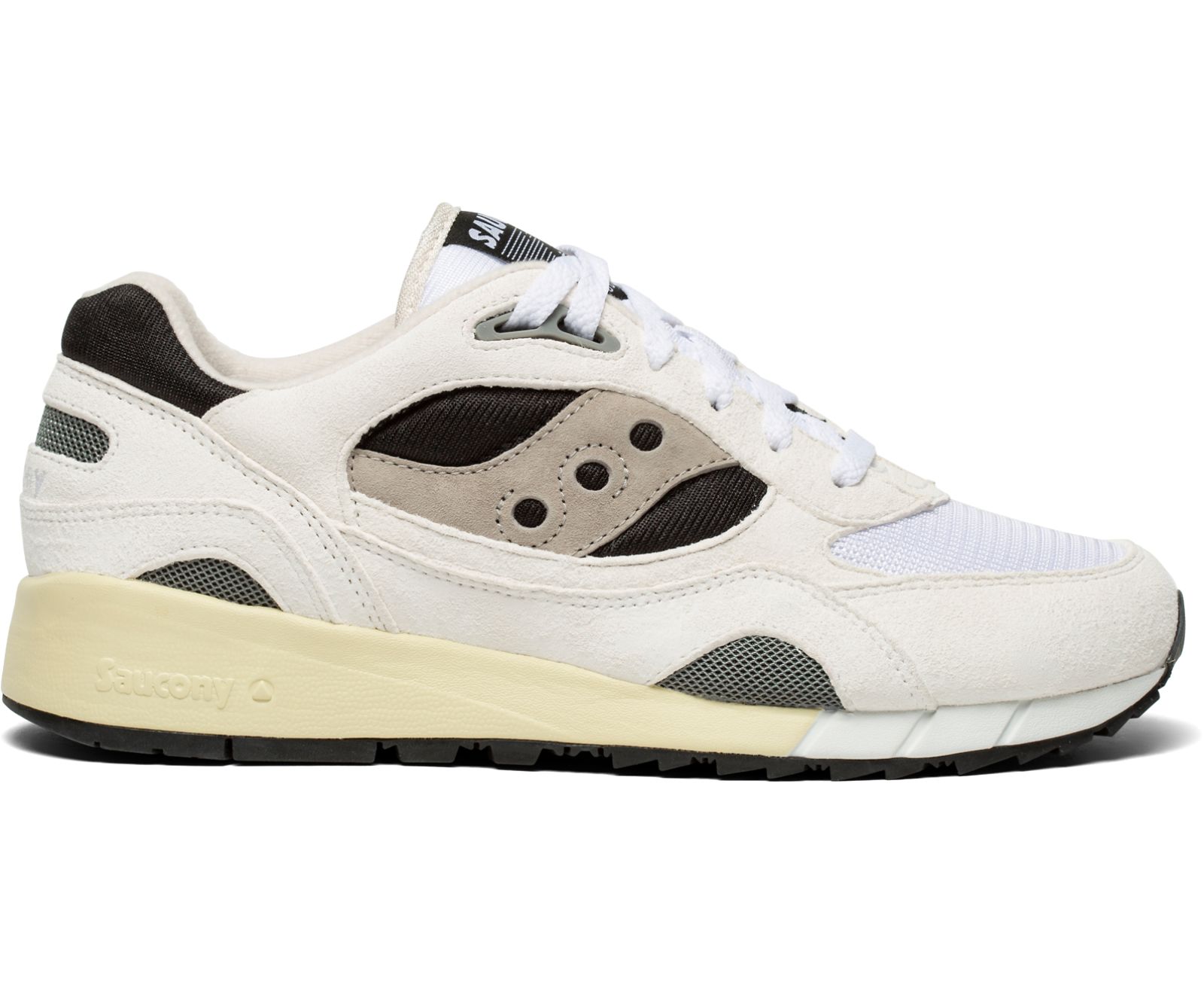 Saucony Shadow 6000 Originals Dames Wit Zwart Grijs | UNL372498