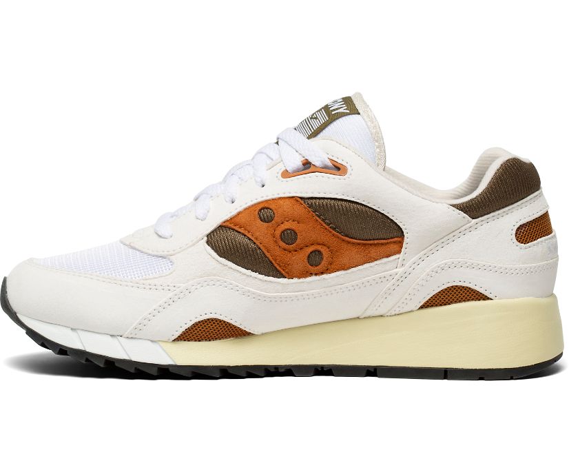 Saucony Shadow 6000 Originals Dames Wit Khaki | XPR183952