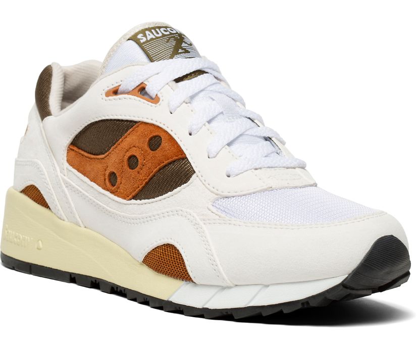 Saucony Shadow 6000 Originals Dames Wit Khaki | XPR183952