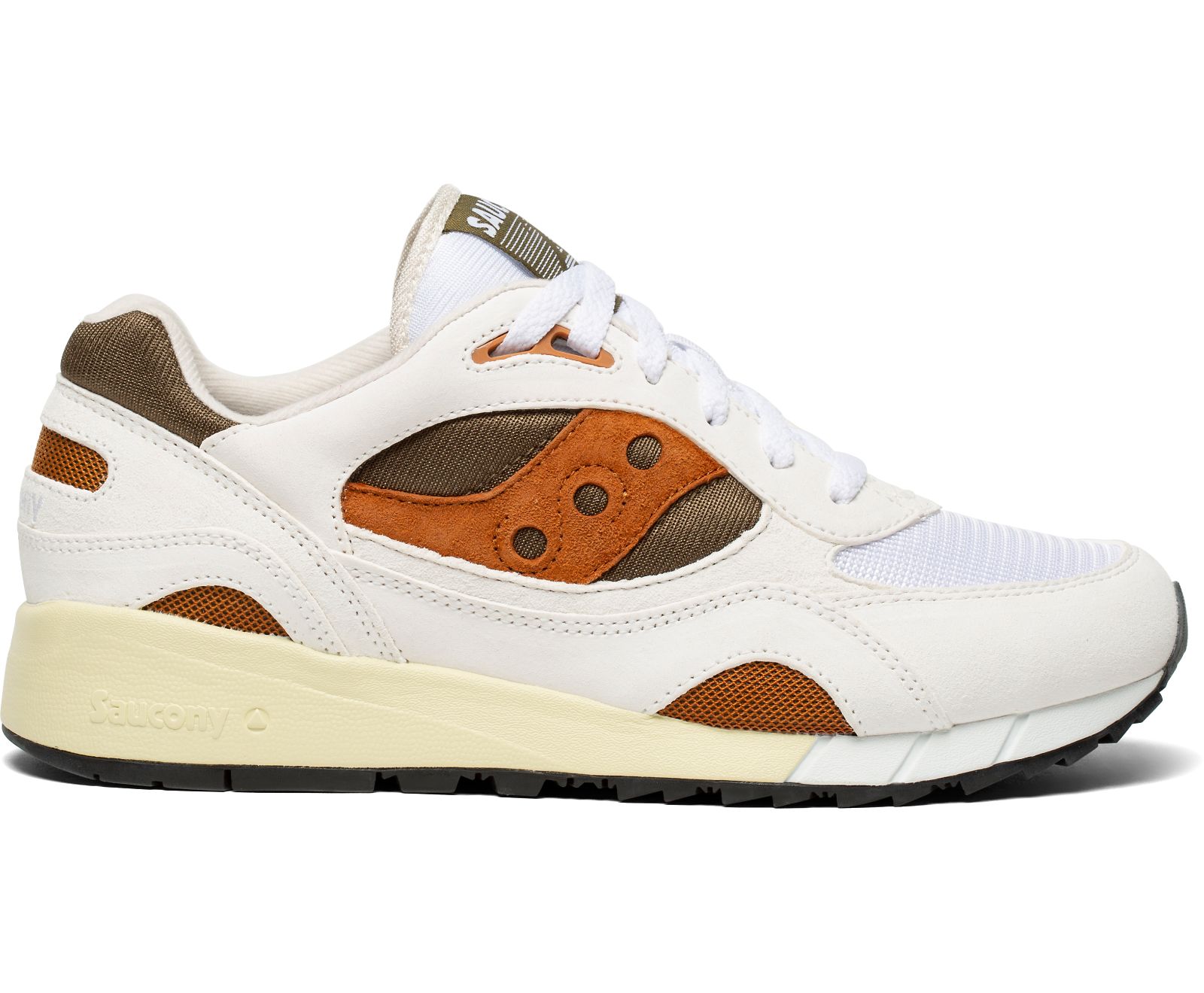 Saucony Shadow 6000 Originals Heren Wit Bruin | OVG235017