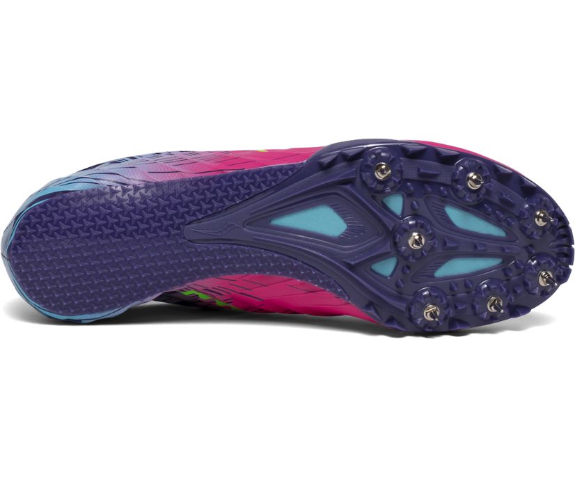 Saucony Spitfire 5 Hardloopschoenen Dames Roze Paars | UWO125968