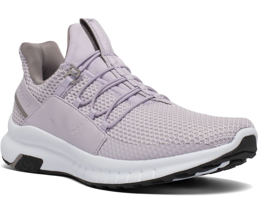 Saucony Stretch & Go Glide Wandelschoenen Dames Lavendel | 468-GLDQWA