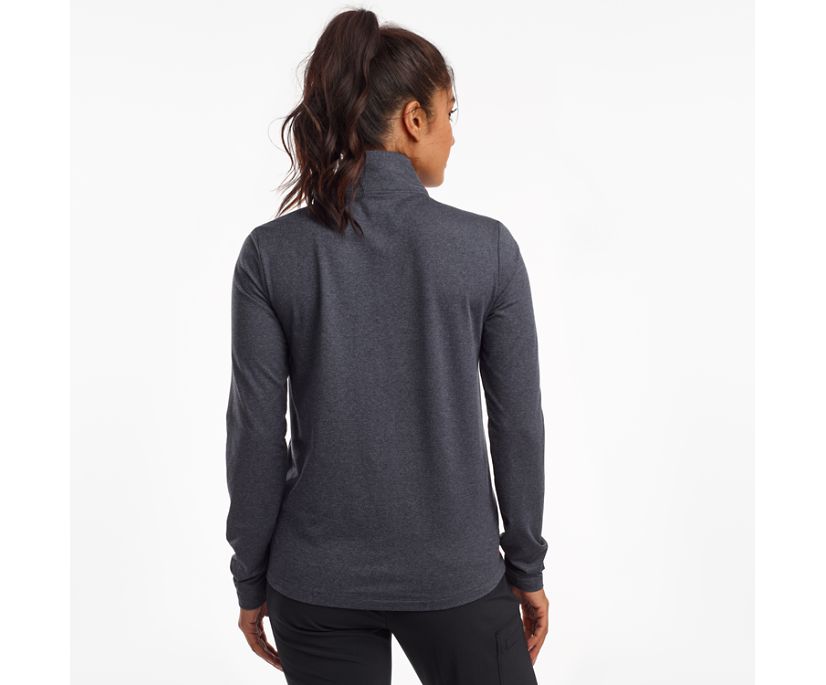 Saucony Sunday 1/4 Zip Jassen Dames Blauw | QLP874213