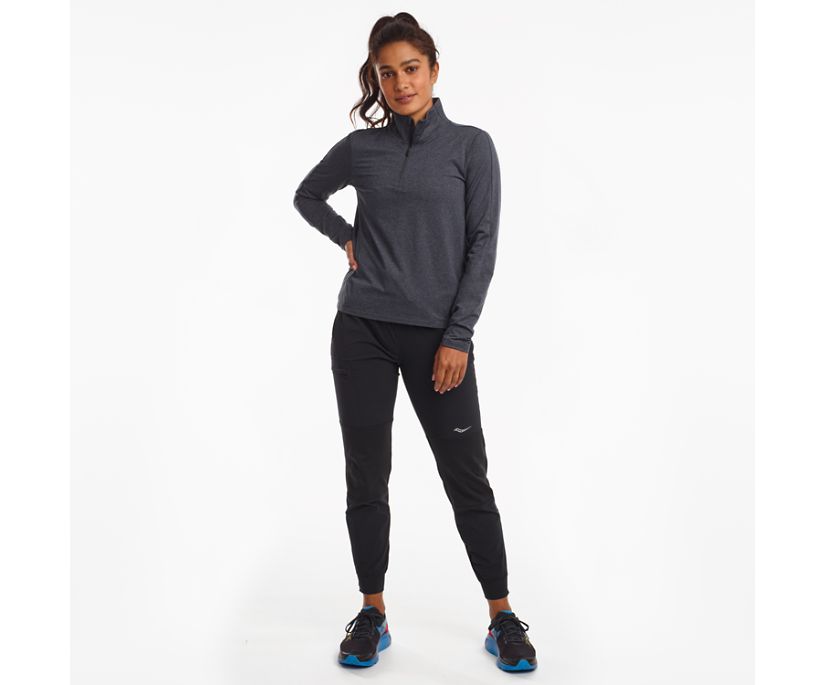 Saucony Sunday 1/4 Zip Jassen Dames Blauw | QLP874213