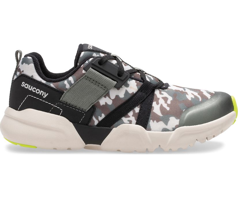 Saucony Vertex Kanten Sneakers Kinderen Olijfgroen Camo | SKR594623