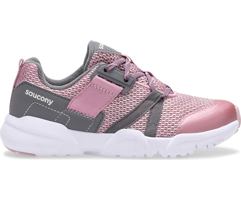 Saucony Vertex Kanten Sneakers Kinderen Roze Grijs | VSA954601