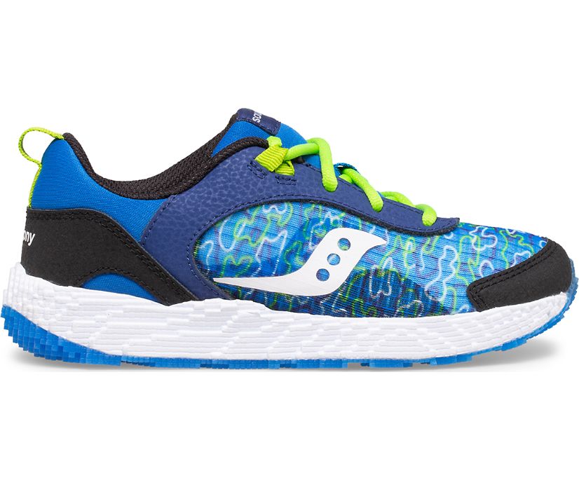 Saucony Voxel 6000 Sneakers Kinderen Blauw Camo | UXS591628