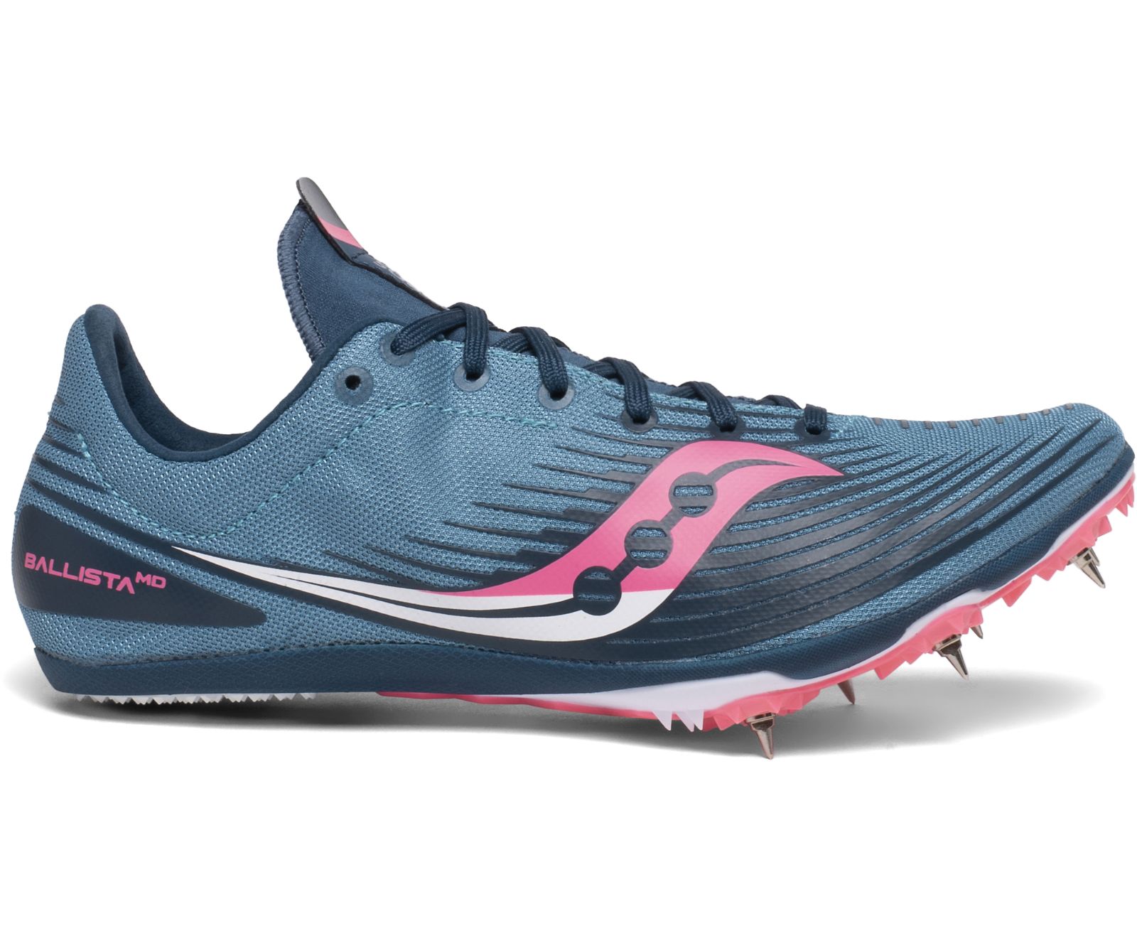 Saucony Ballista Md Hardloopschoenen Dames Donkerblauw Roze | 501-XNWZTG