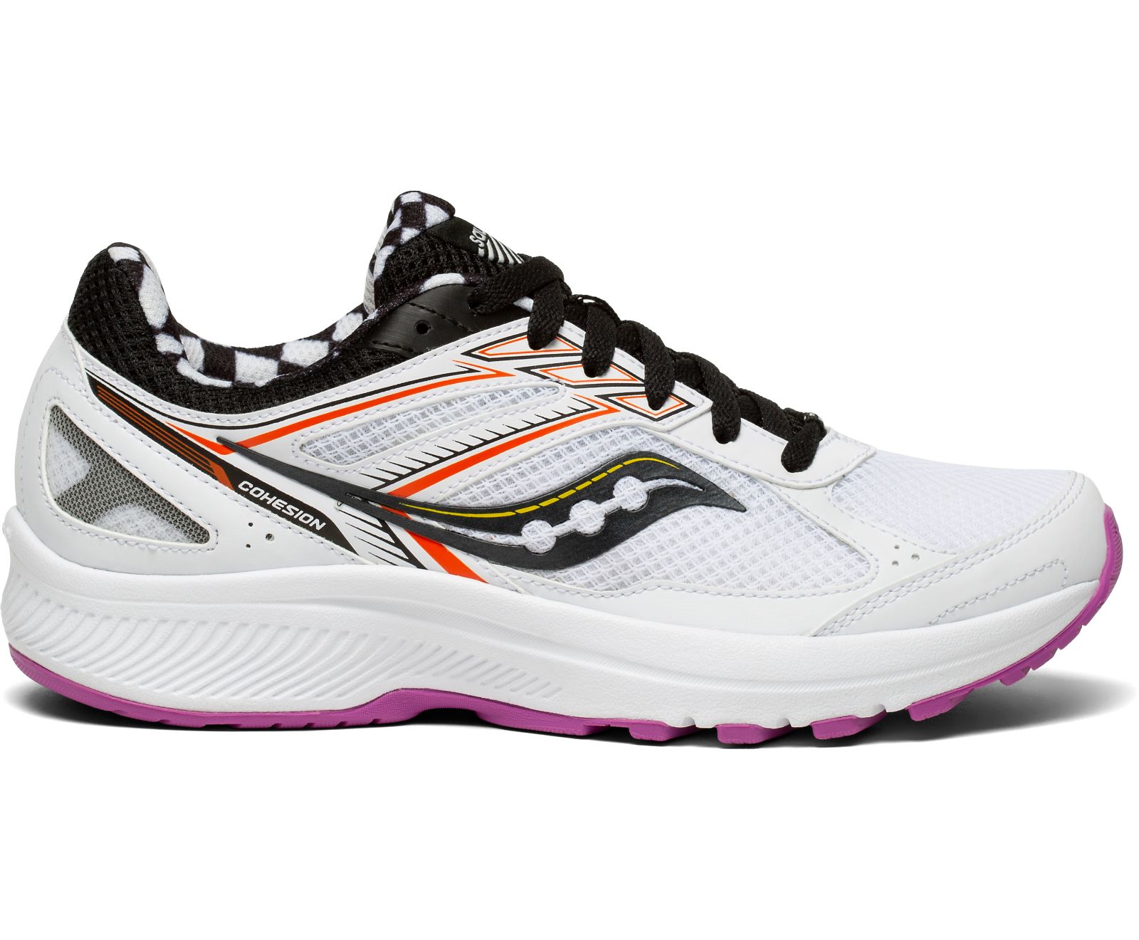 Saucony Cohesion 14 Hardloopschoenen Dames Wit Zwart | 729-CTRKGM