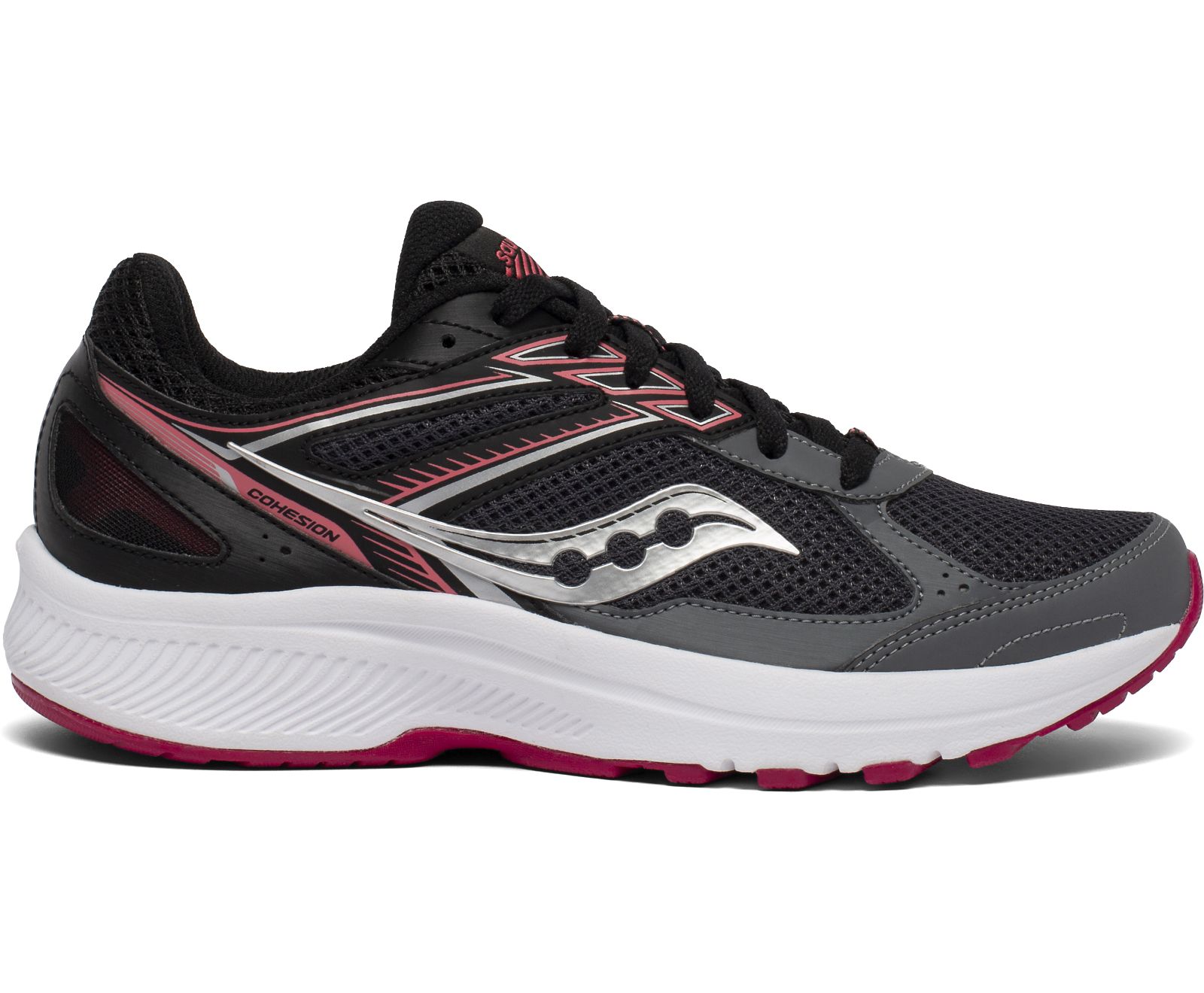 Saucony Cohesion 14 Hardloopschoenen Dames Grijs Koraal | 952-GJODNH