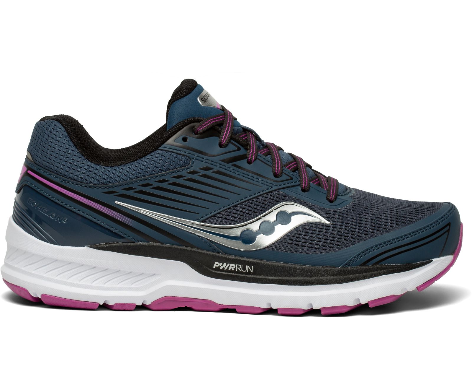 Saucony Echelon 8 Brede Hardloopschoenen Dames Donkerblauw | RZN036795