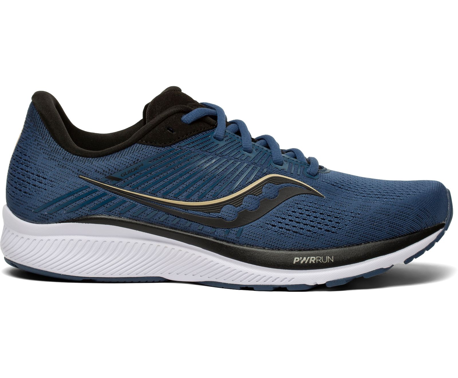 Saucony Guide 14 Hardloopschoenen Heren Donkerblauw Zwart | VAU368254