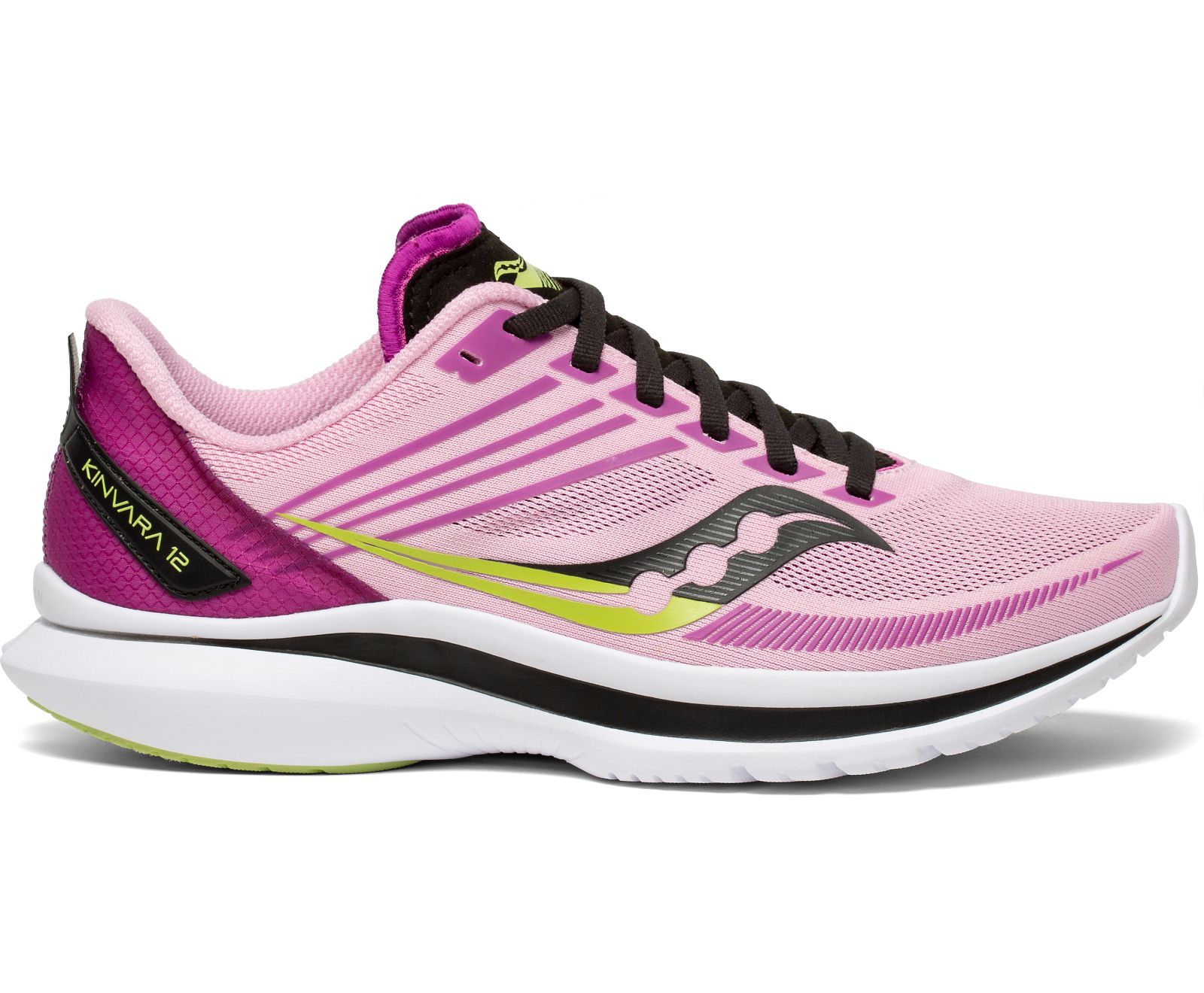 Saucony Kinvara 12 Hardloopschoenen Dames Roze Zwart | ONS819726