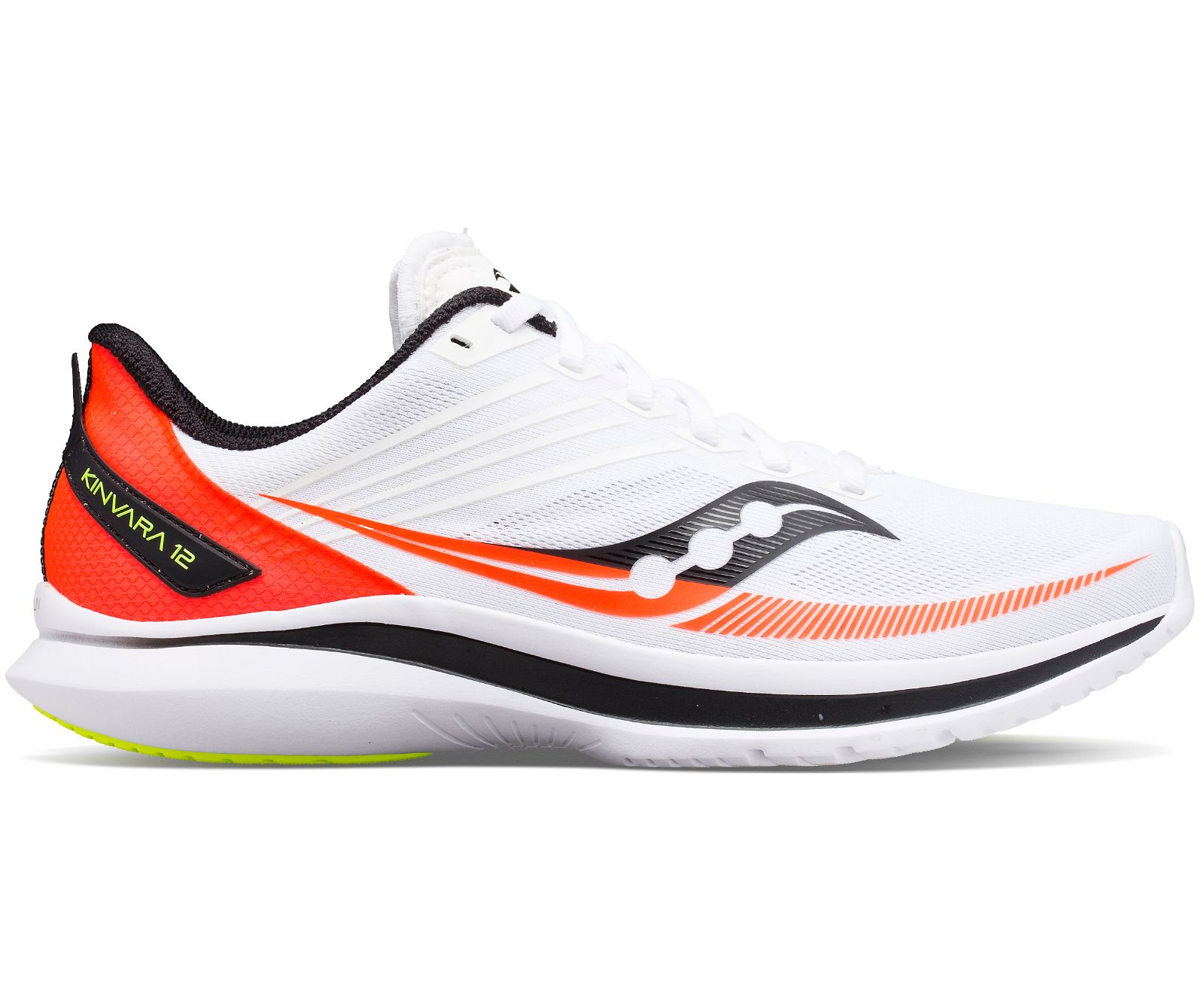 Saucony Kinvara 12 Hardloopschoenen Heren Wit Oranje | HYZ698143