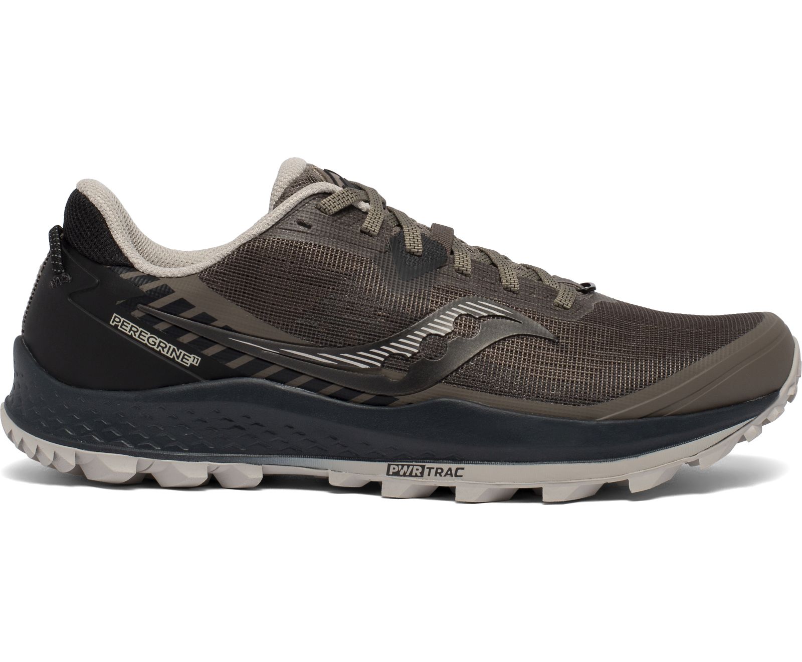 Saucony Peregrine 11 Trailrunning Schoenen Heren Zwart | IRS395740