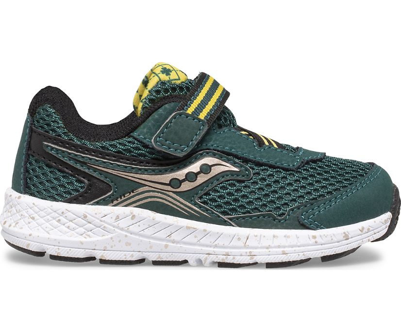 Saucony Ride 10 Jr. Sneakers Kinderen Groen Goud Zwart | HTX702153