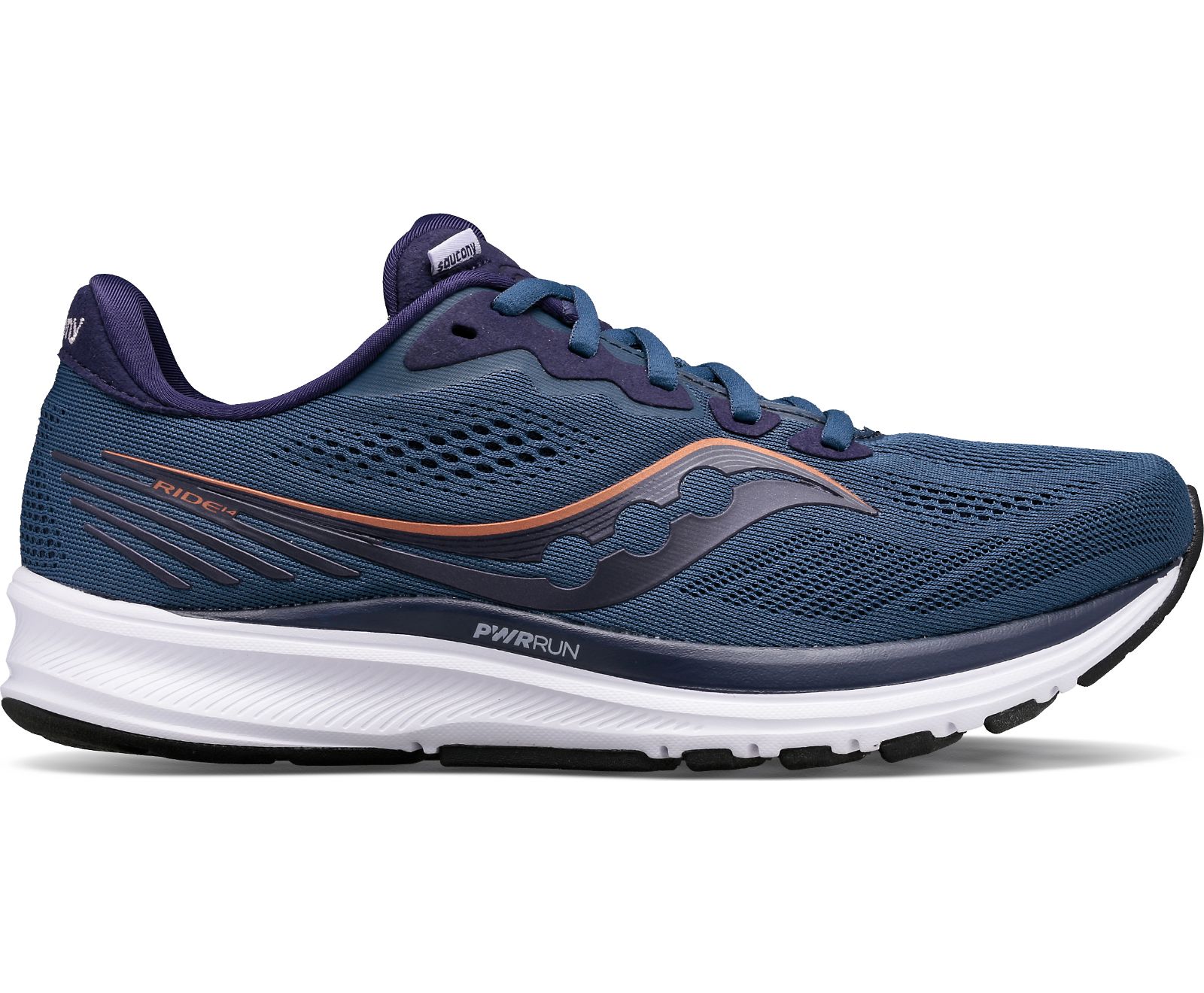 Saucony Ride 14 Hardloopschoenen Dames Donkerblauw | VNC579201