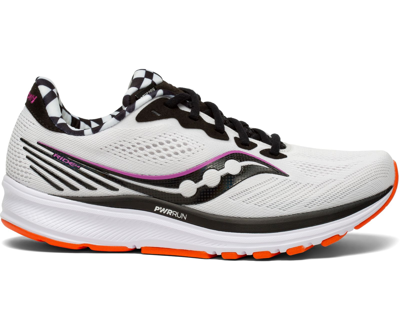 Saucony Ride 14 Hardloopschoenen Dames Grijs Zwart | HST623851