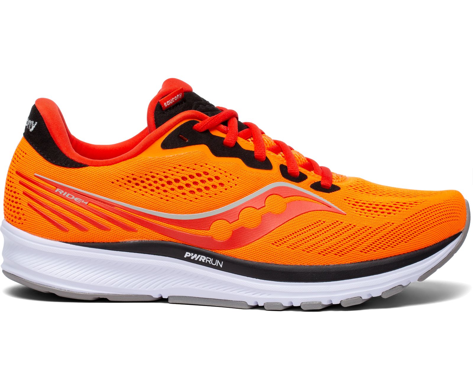 Saucony Ride 14 Hardloopschoenen Heren Oranje Dieprood | KCZ430219