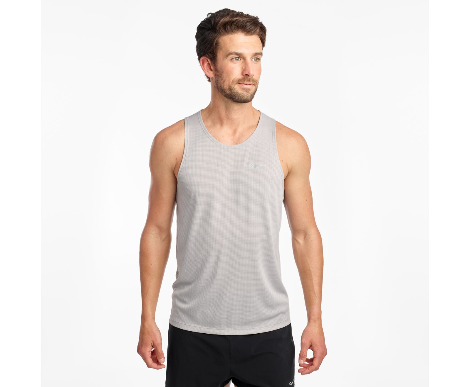 Saucony Stopwatch Singlet Tanktop Heren Grijs | AJV821079