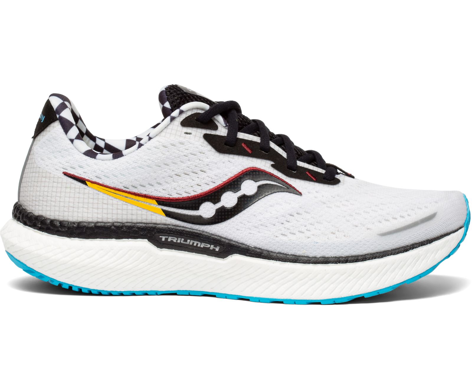 Saucony Triumph 19 Hardloopschoenen Heren Wit Zwart | IWG349576