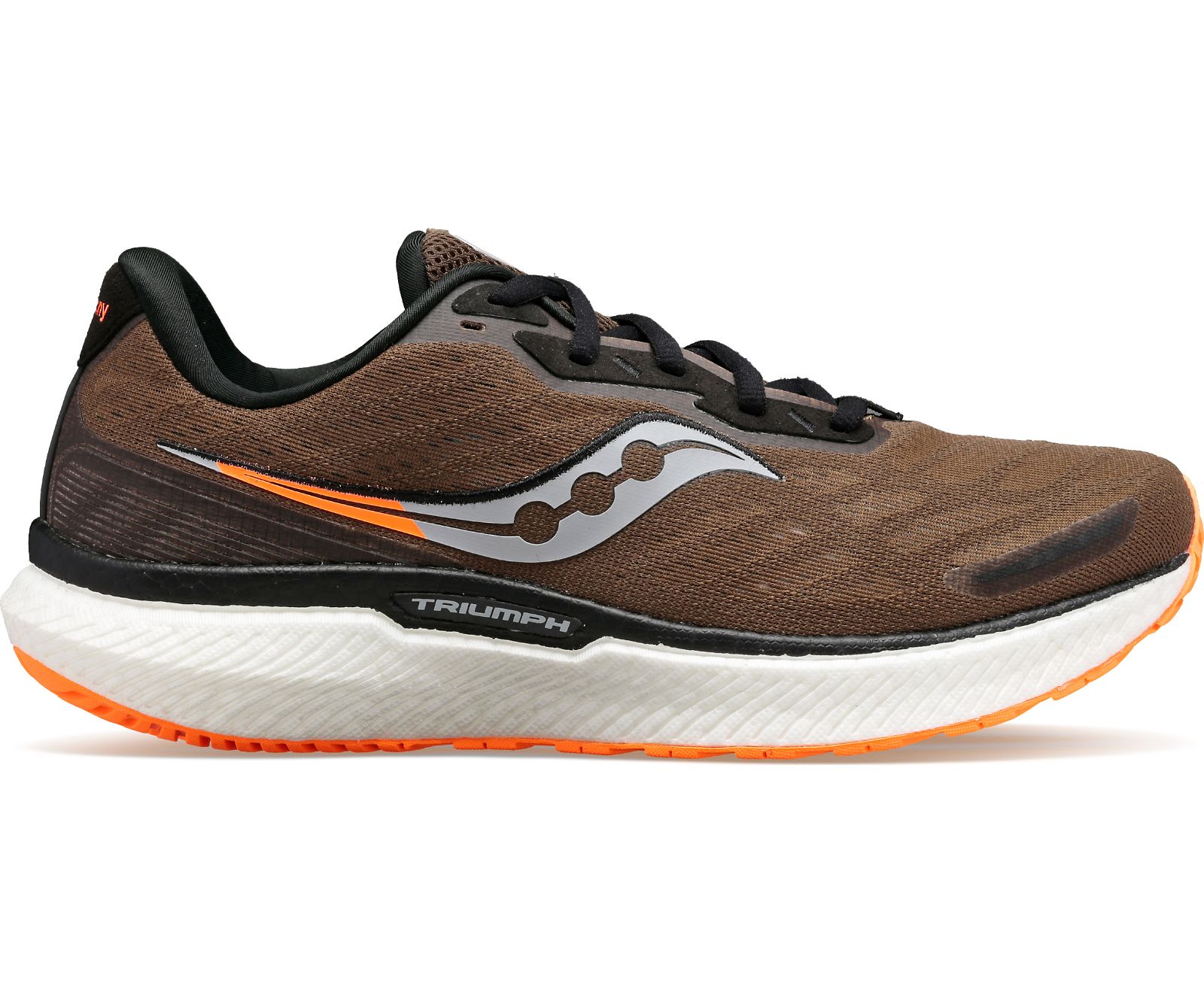 Saucony Triumph 19 Hardloopschoenen Heren Olijfgroen Oranje | NPO763945